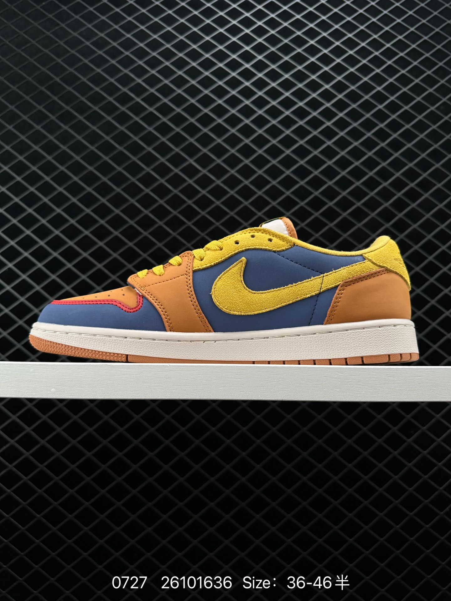 fragment design x Travis Scott x Nike Air Jordan 1 Low OG SP”Black/Green Toe“AJ1